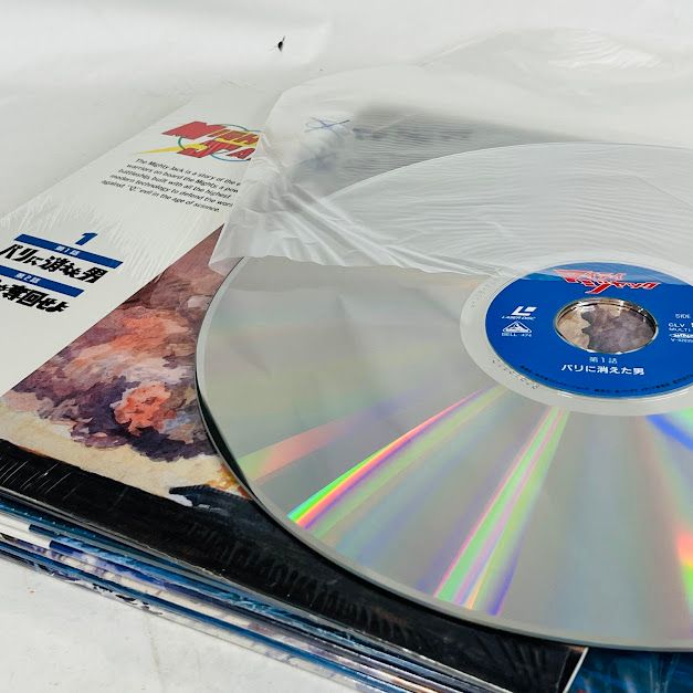 マイティージャック　MJボックス　初回プレス特典品　ＬＤ マイティージャック MJボックス 初回プレス特典品 LD DVD