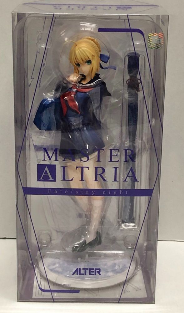 27. マスターアルトリア 1|7 フィギュア アルター Fate|stay night 箱イタミ 併売品