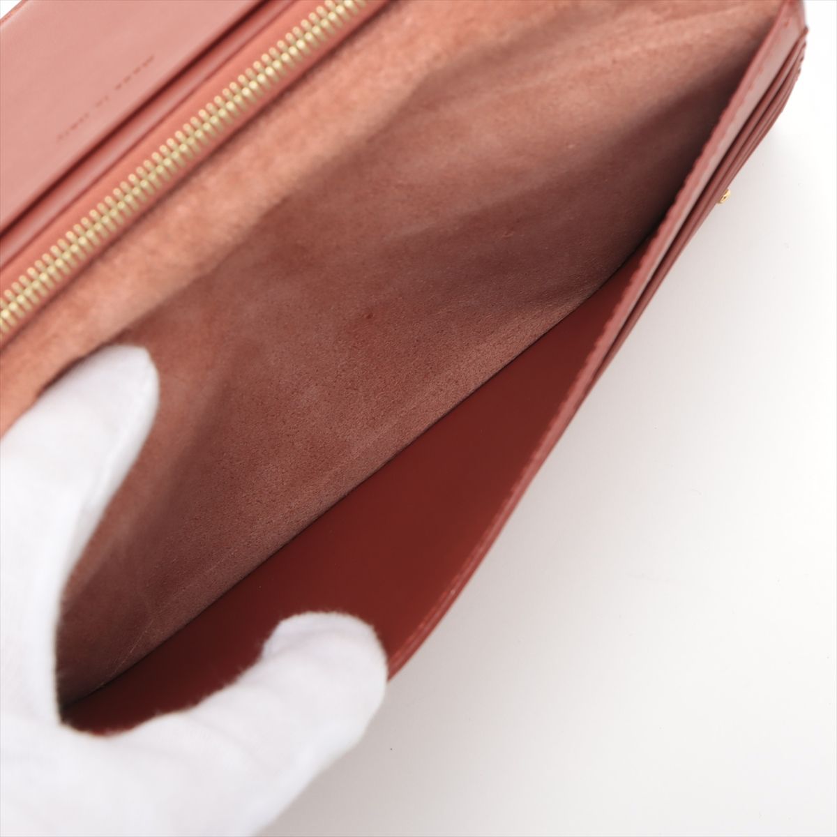 極美品 セリーヌ マルチファンクション ラージ ウォレット レザー 長  