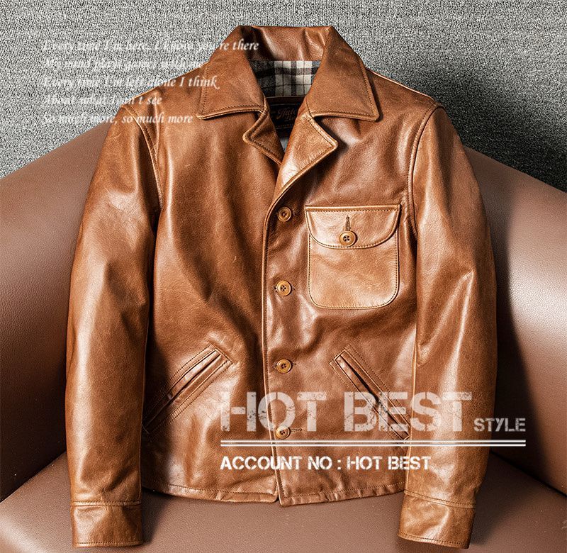 上質革ジャン メンズ カウハイド 復刻40年代 アビエイタースタイル