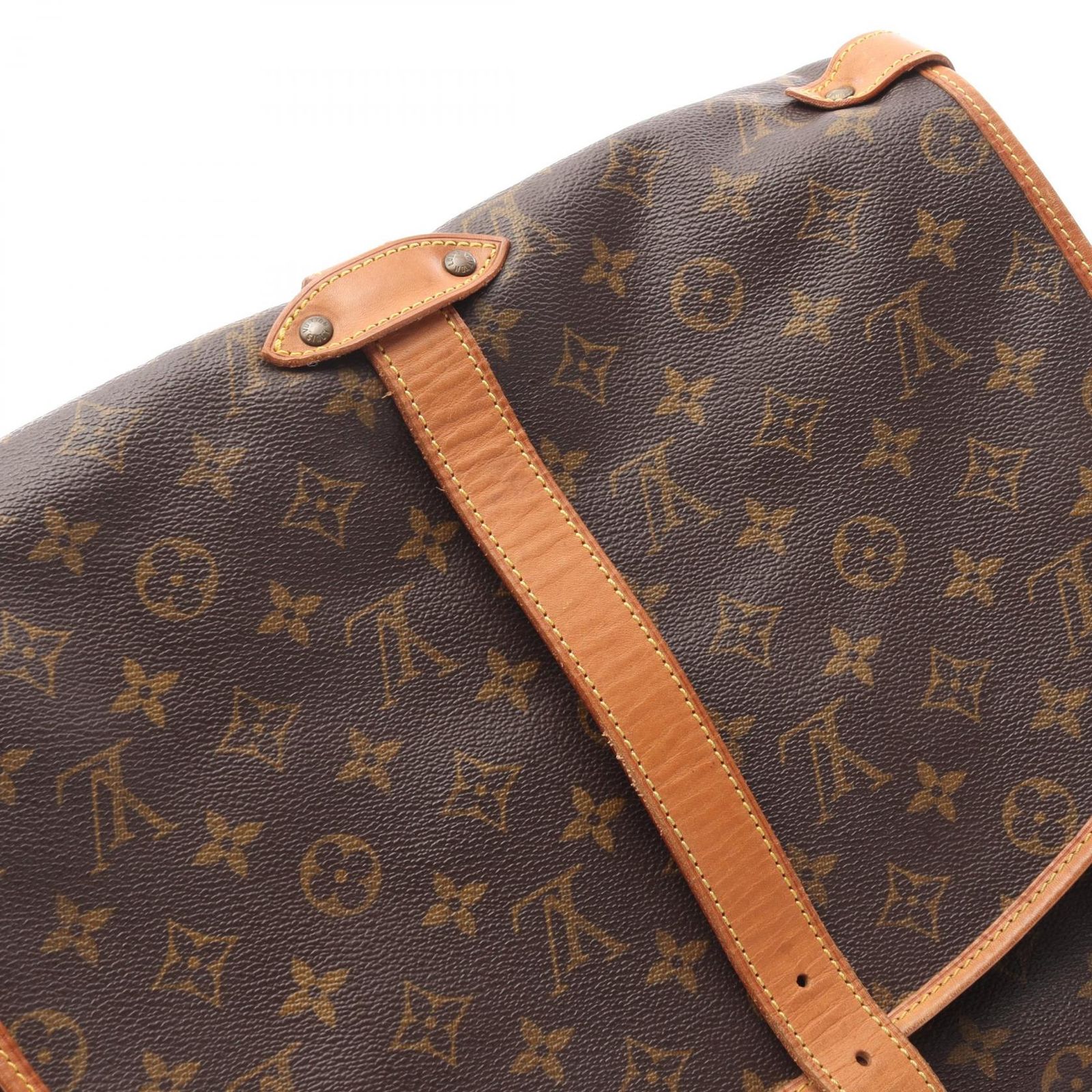 ルイ・ヴィトン LOUIS VUITTON ショルダーバッグ ソミュール35