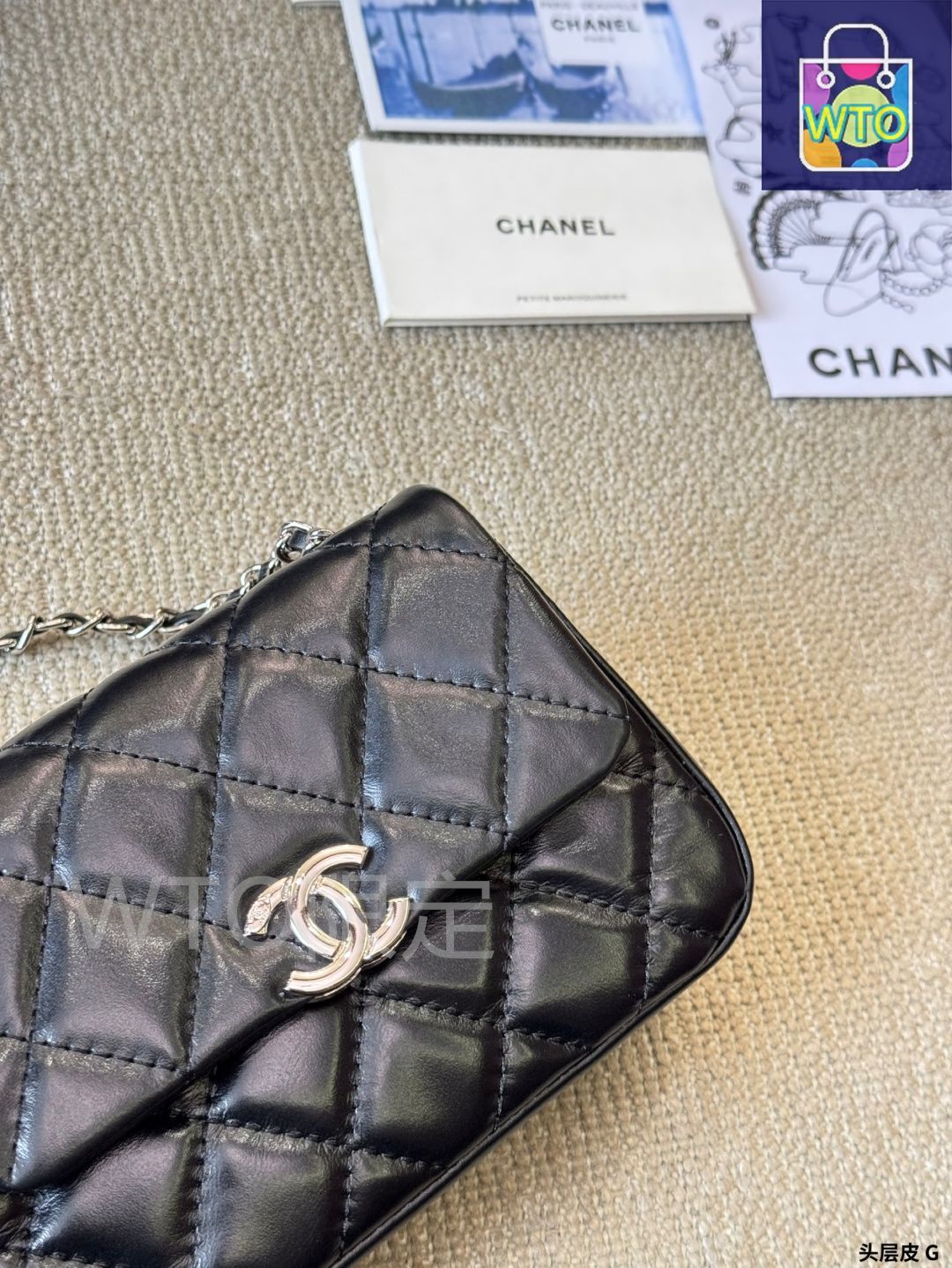 冬休みセール未使用品‼️購入時のまま発送 CHANEL レア❗チェーンタイプ 今日特価】Chanel シャネル クラシック ウォレット オン