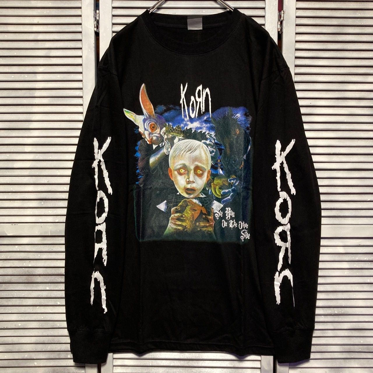 55 デッドストック KORN コーン 1998年製 ビンテージ ロンT 55 デッドストック KORN コーン 1998年製 ビンテージ ロンT