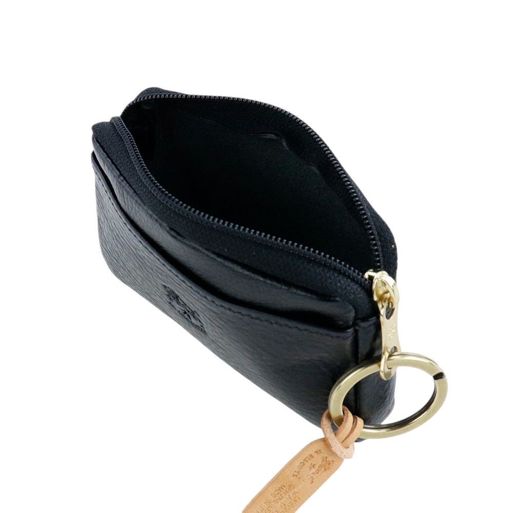 IL BISONTE ブラック ケース SCP017 BK343 IL BISONTE ブラック コインケース SCP017 BK343 IL BISONTE