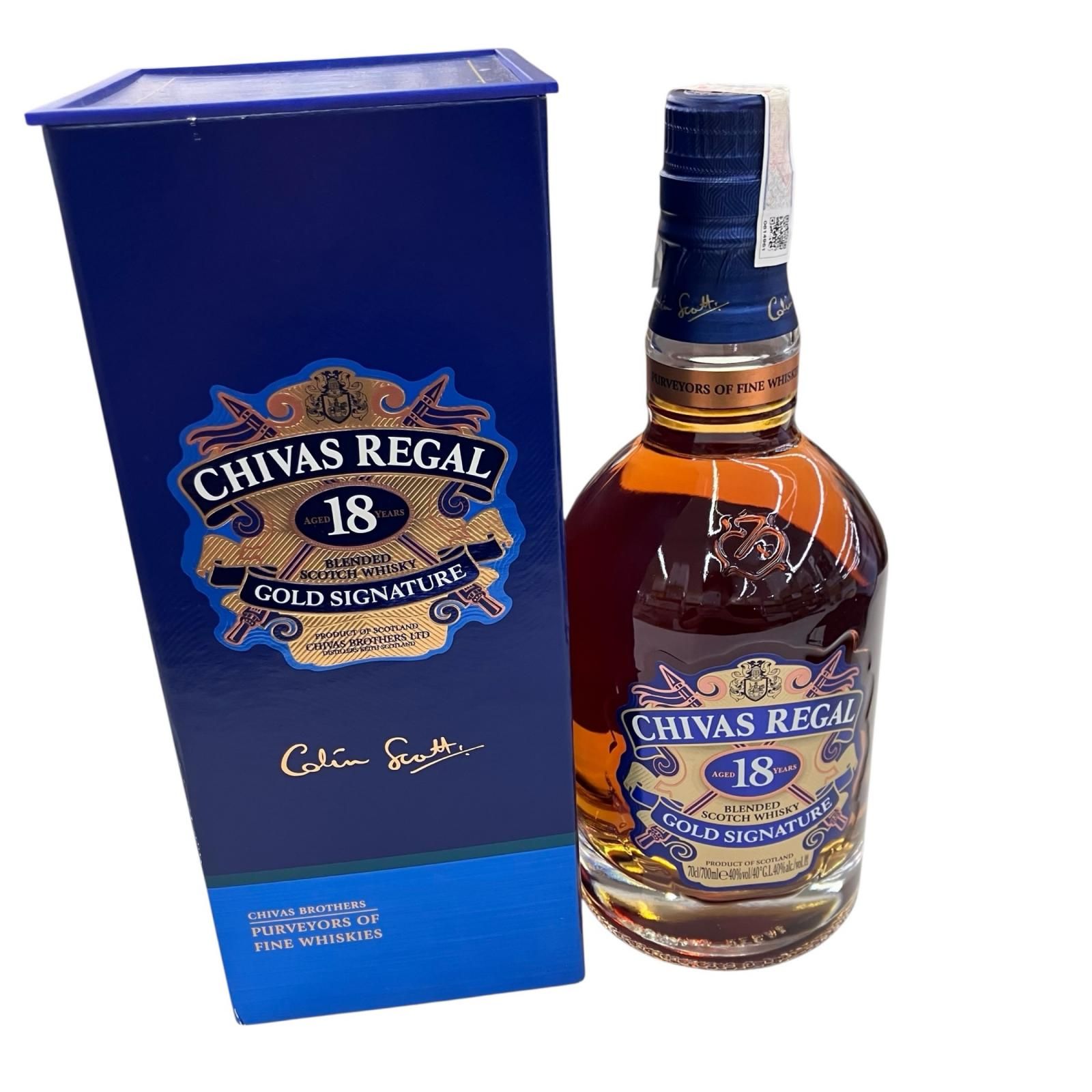 186000 CHIVAS REGAL シーバスリーガル 18年 ゴールドシグネチャー