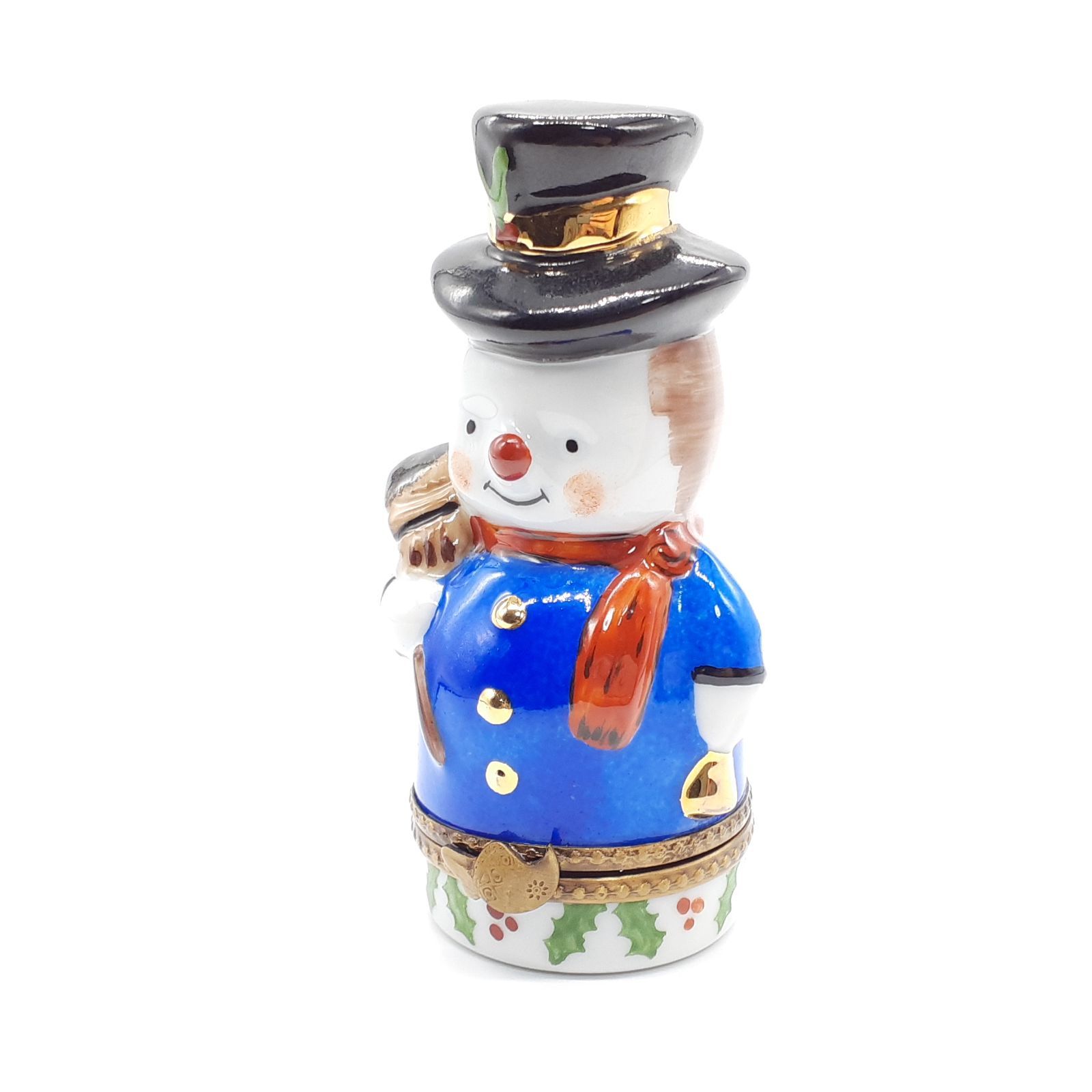 リモージュボックス　クリスマス　man 雪だるま リモージュボックス クリスマス Snowman 雪だるま 【公式通販】