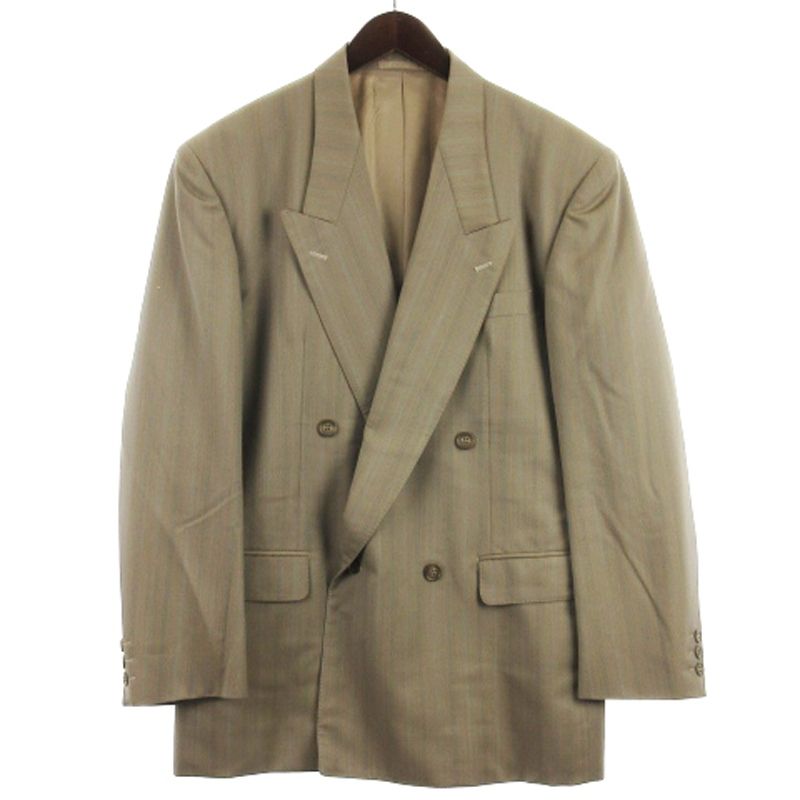 テットオム TETE HOMME GARNIER ストライプ 3P スーツ セットアップ