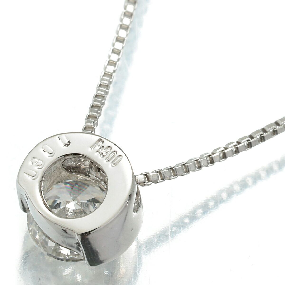 新品仕上済】 ダイヤモンド 0.30ct プラチナ Pt900 一粒ペンダント 