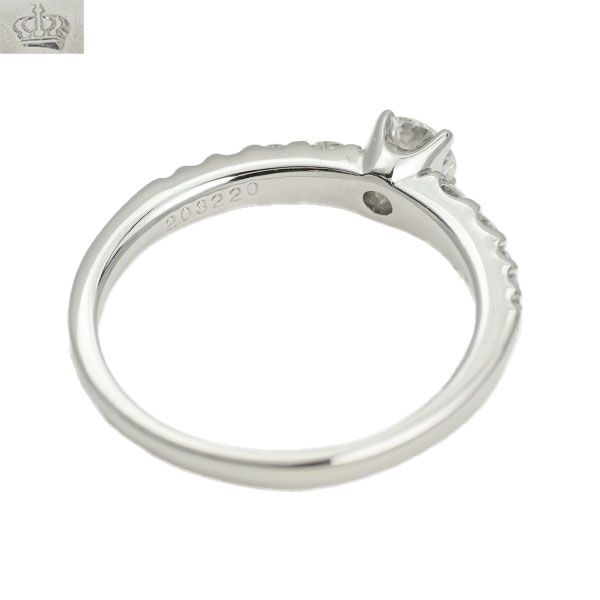 ロイヤルアッシャー Pt950 ダイヤモンド リング 8.5号 ロイヤルアッシャー Pt950 ダイヤモンド リング 8.5号