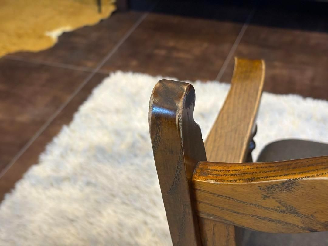 リメイク品 Brugge 三越ブルージュ アームチェア 肘付き椅子 ny - メルカリ