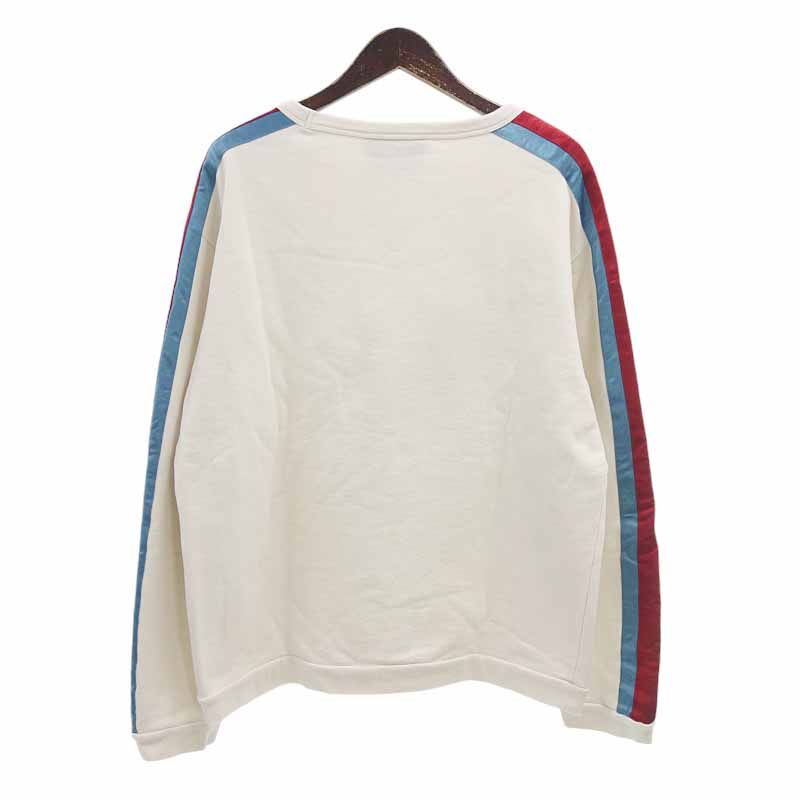 グッチ/GUCCI 19AW Star Logo Sweat スター ロゴ クルーネック スウェット ホワイト サイズ メンズM - メルカリ