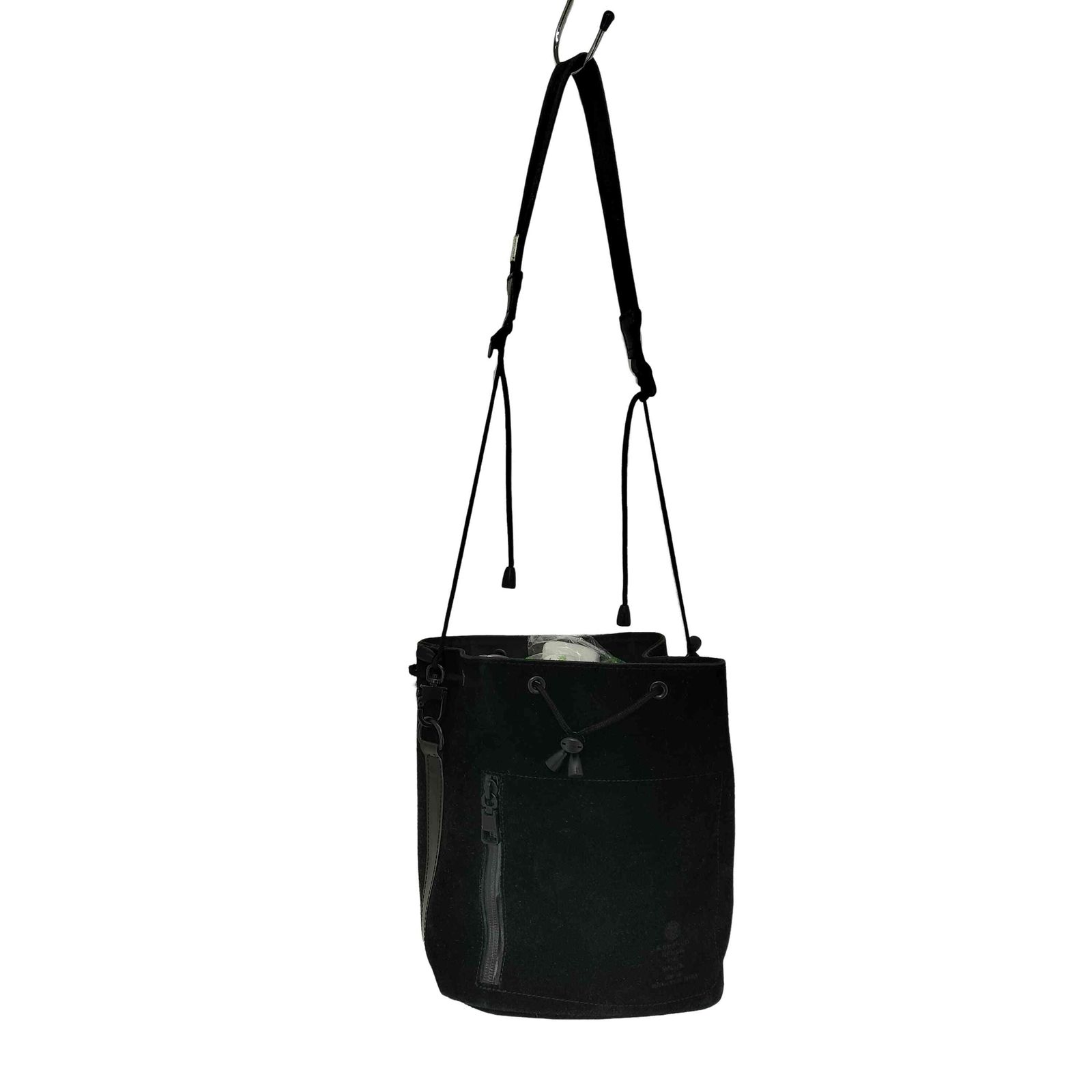 アッソブ ASSOV 別注 WATER PRO OF SUEDE DRAWSTRING BAG スエード巾着 