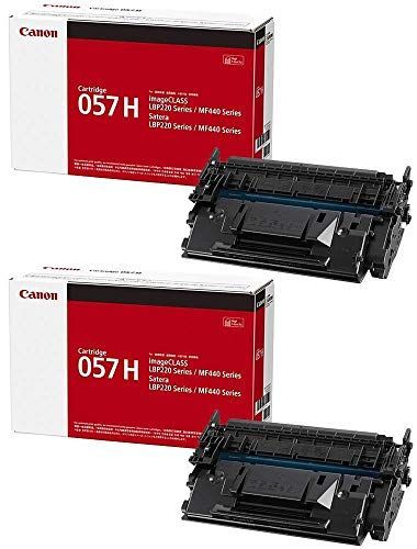 純正品 2本セット Canon／キヤノン トナーカートリッジ057H CRG-057H