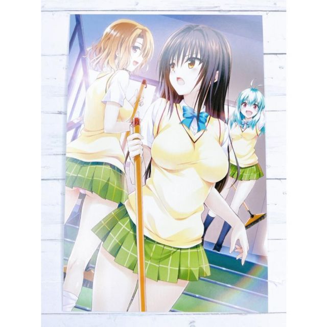 ☆ To LOVEる とらぶる 15周年記念原画展 ポストカード 古手川唯