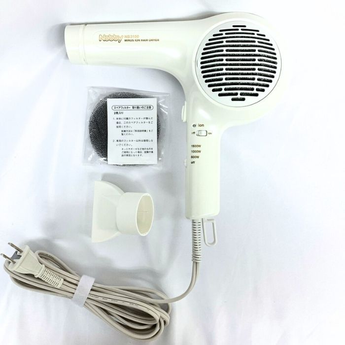 TESCOM Nobby ヘアドライヤー ホワイト S115246345 - ヘアドライヤー