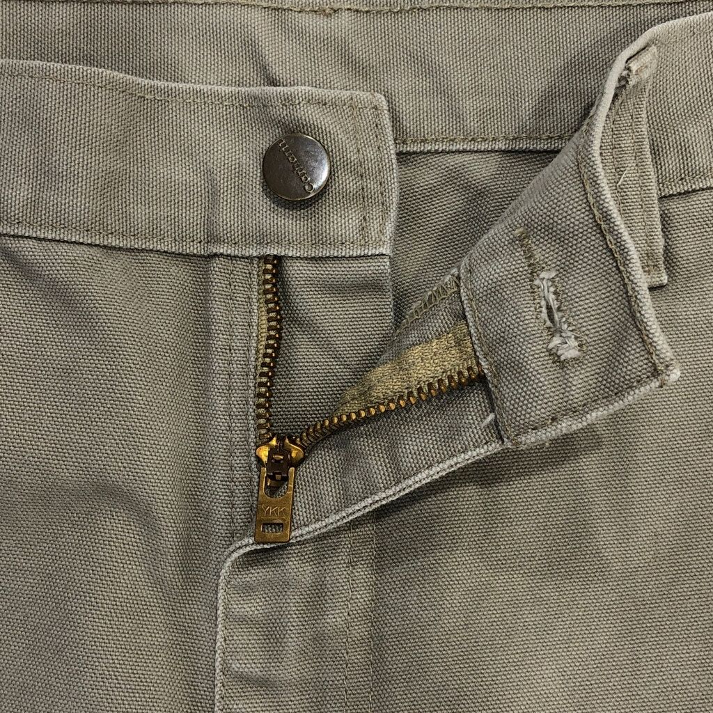 Carhartt カーハート ダック ペインターパンツ ベージュ メンズ W34 L32 古着 V2538