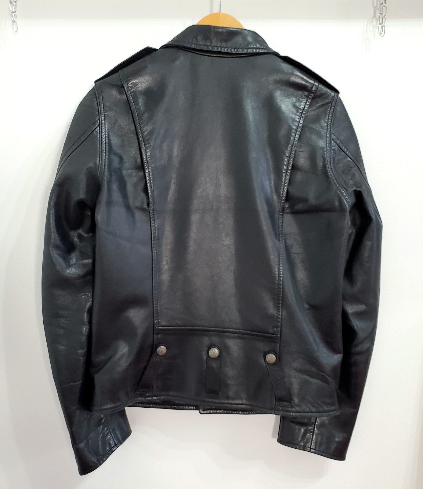 OZONEROCKSオゾンロックス□美品 牛革 ダブルライダース