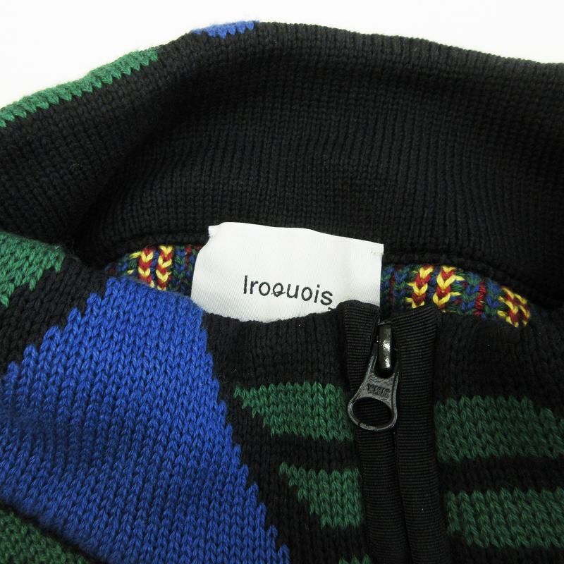 イロコイジャガード ニットセーター Iroquois（イロコイ） ジャガードニット（ニット/セーター