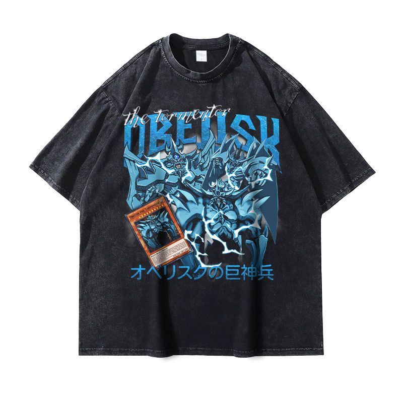 懐かしい！遊戯王 オベリスクの巨神兵 ヴィンテージプリントTシャツ