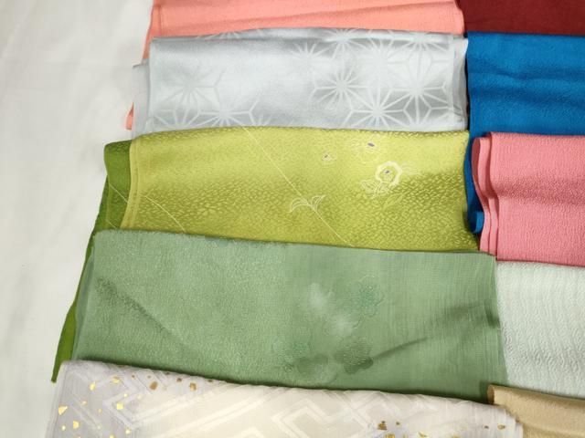 平和屋着物☆和装小物 上質な帯揚げ 10枚セット 逸品 AAAR6196ps 平和屋