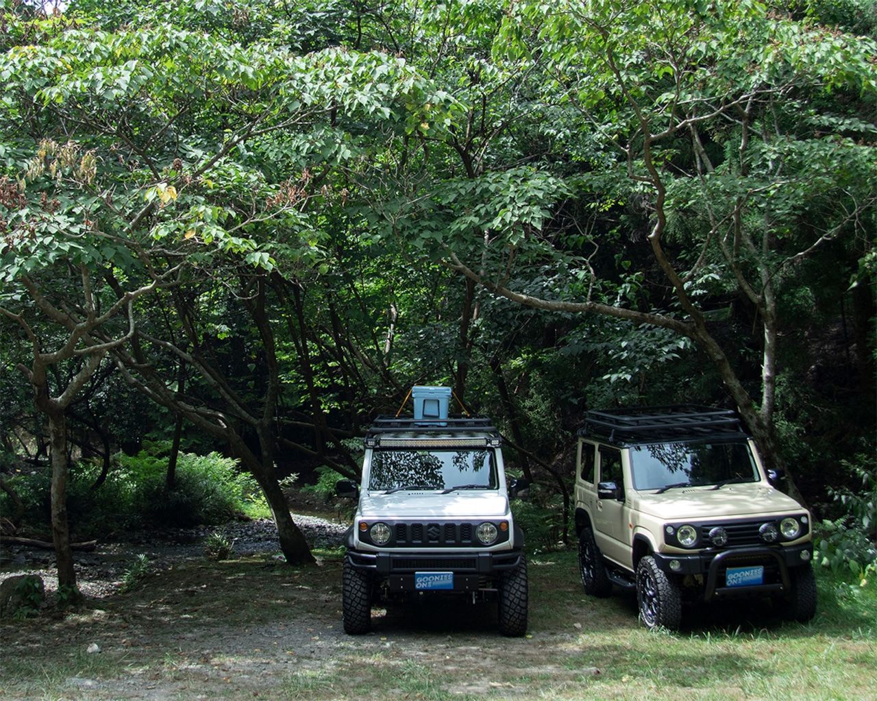 GBルーフバスケットアルミ製