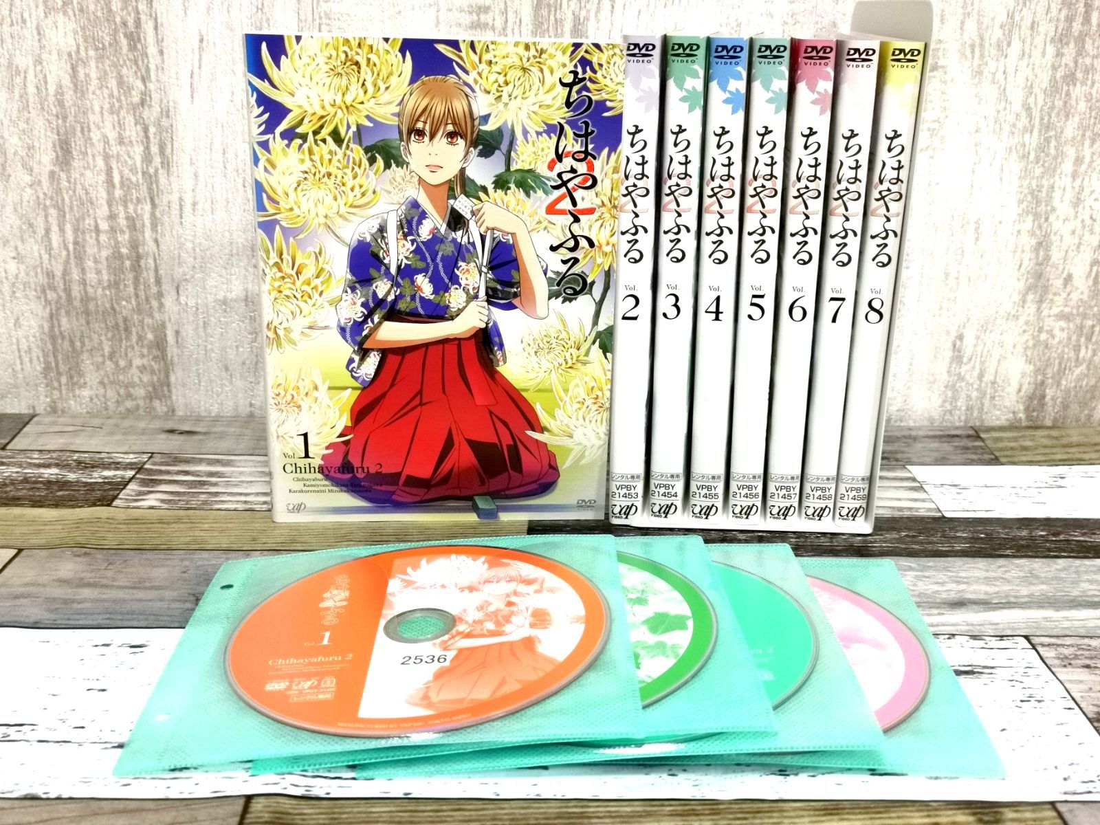 アニメ 1期 2期】 ちはやふる DVD 1期2期 セット 全17巻 - Shop