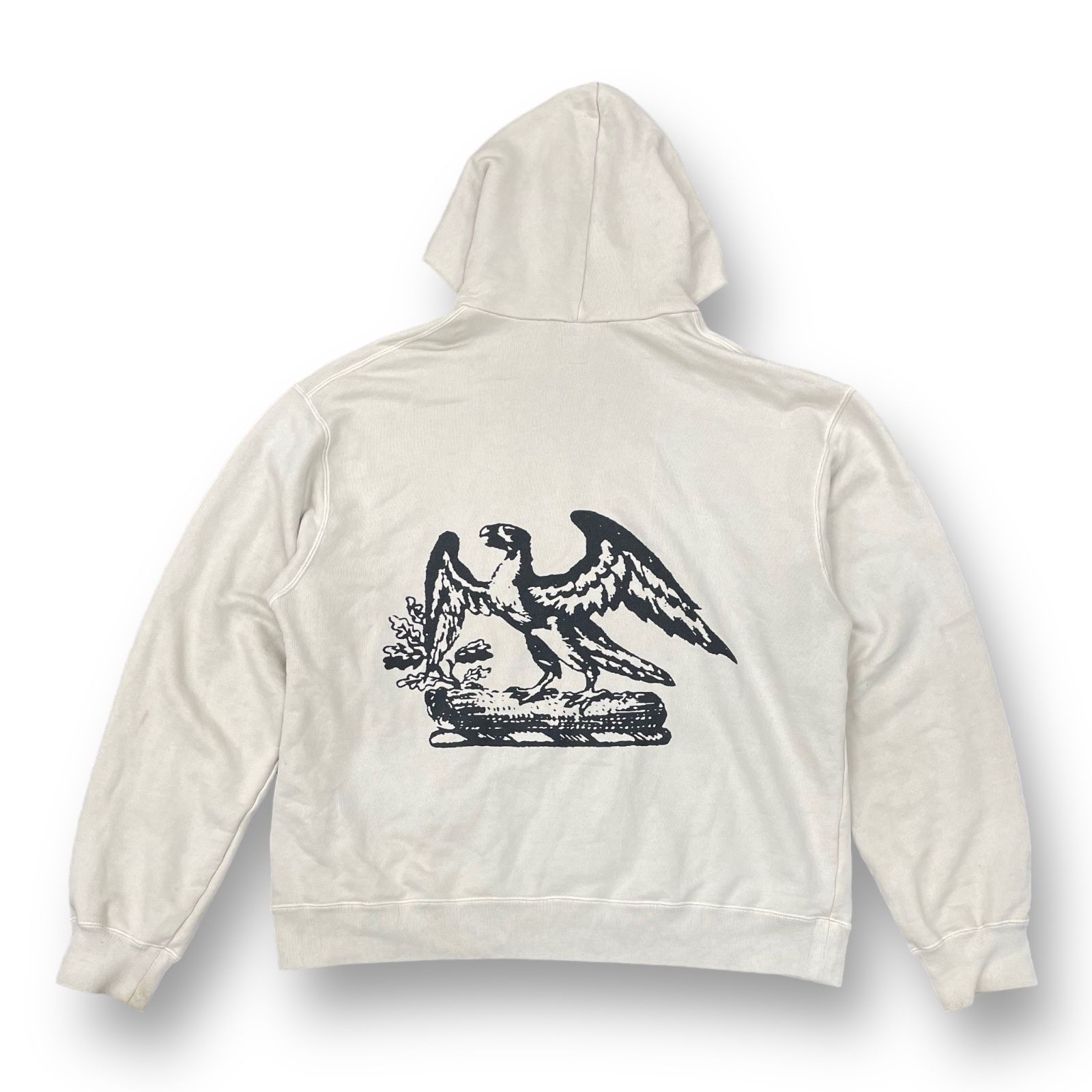 カラバサス パーカーYEEZY calabasas calabasas (カラバサス) YEEZY (イージー) プリントパーカー ベージュ サイズ:L