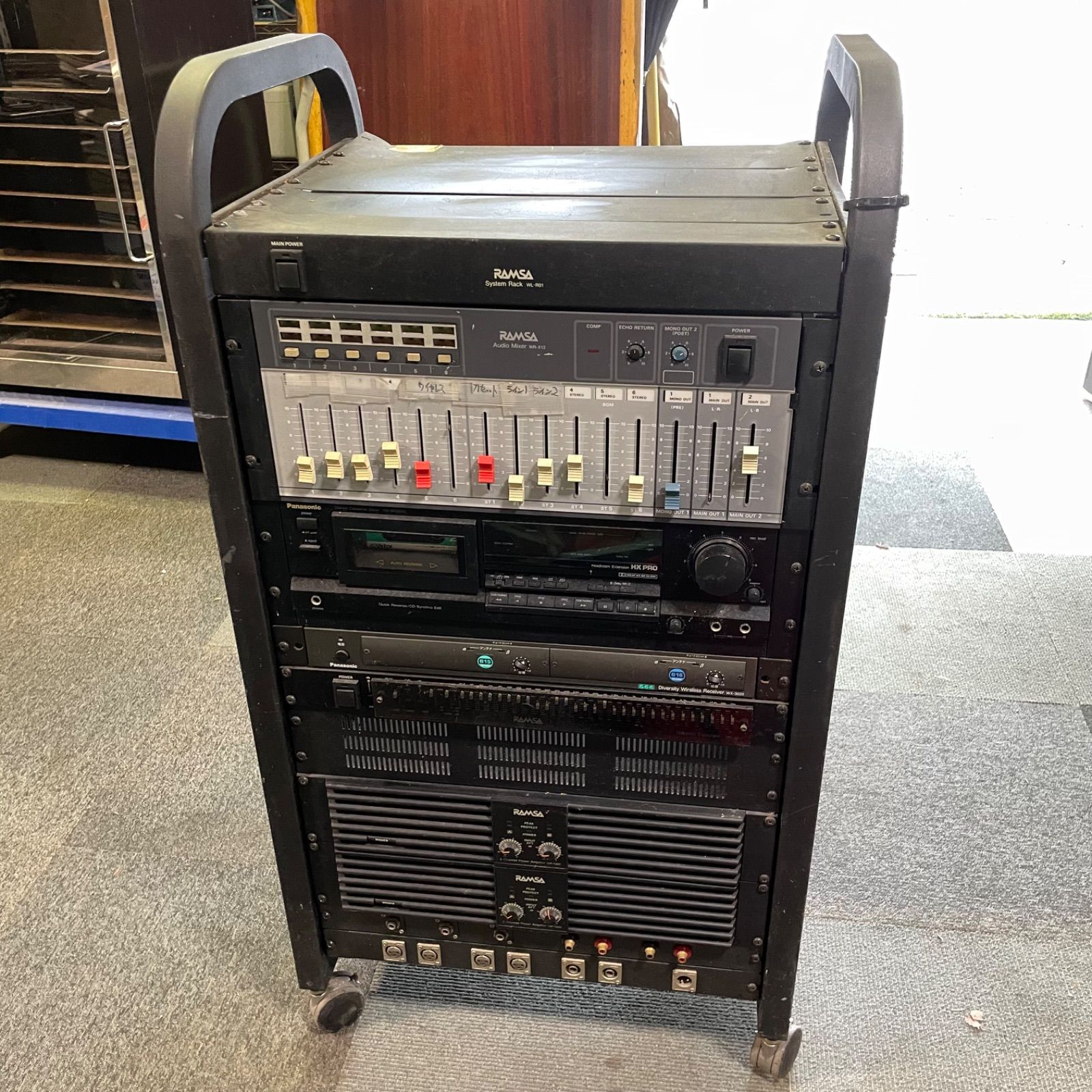 ♭ 引取歓迎山梨 システムラック カラオケRAMSA WL-R01 RS