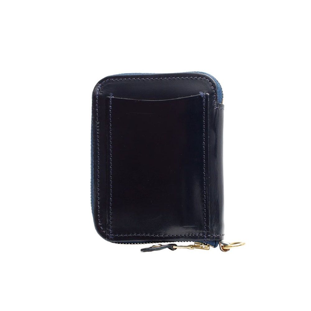 グレンロイヤル GLENROYAL ZIP AROUND SMALL WALLET 二つ折り財布 03-5814-DARKBLUE メンズ レディース DARK BLUE 人気 ブランド おしゃれ 誕生日 記念 プレゼント ギフト 送料無料