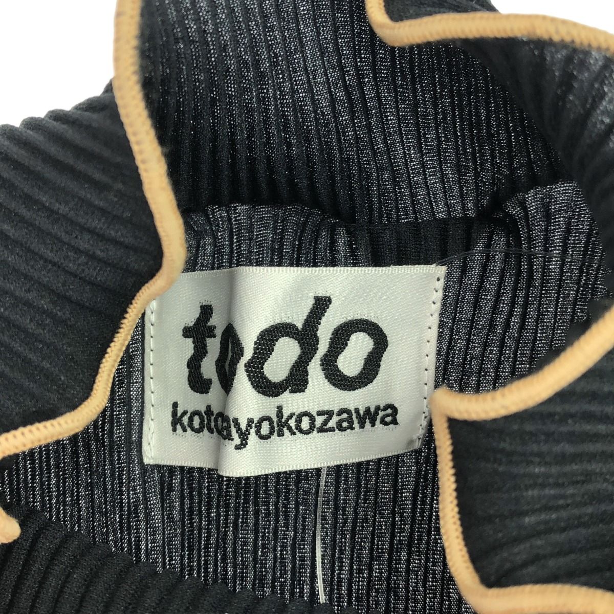 todo KOTOHA YOKOZAWA トゥードゥーコトハヨコザワ WAVE LONG-SLEEVE  