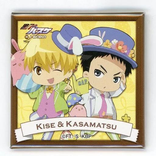 中古】バッジ・ピンズ 黄瀬涼太＆笠松幸男 「黒子のバスケ 春フェス