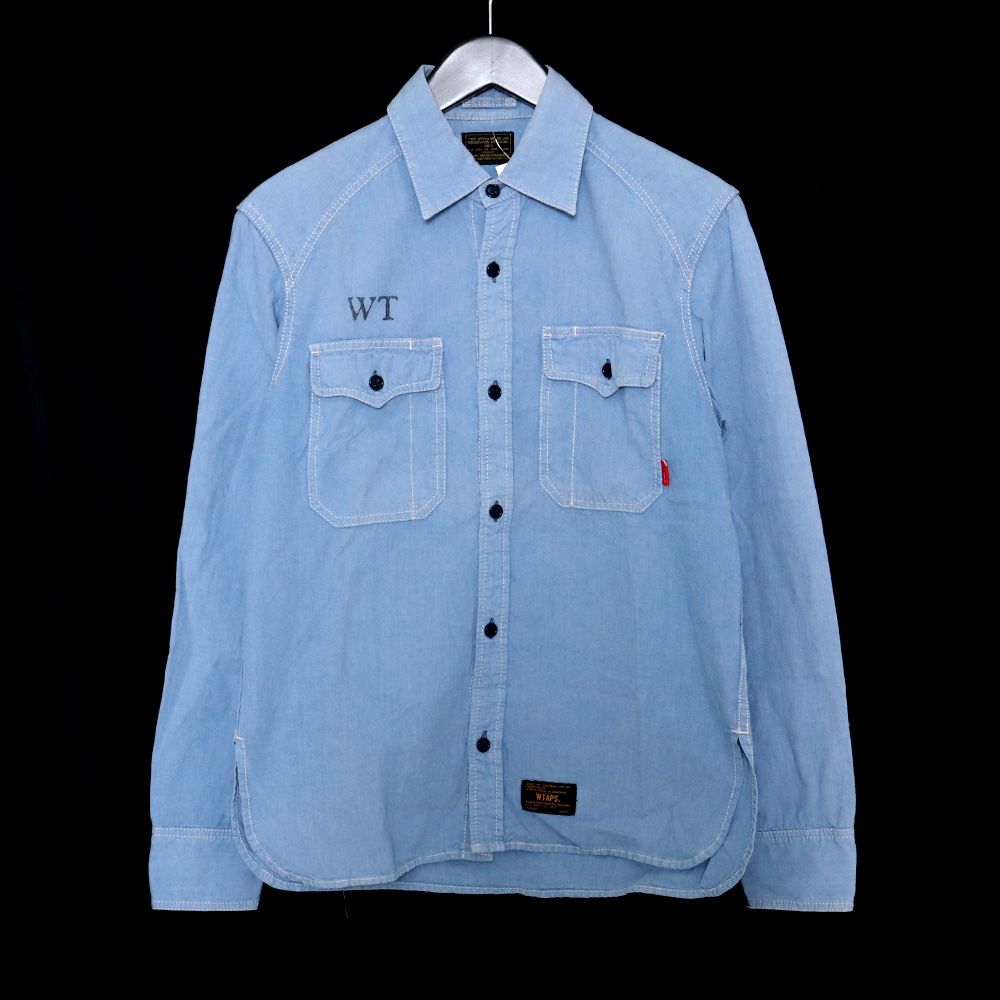WTAPS ロングスリーブシャンブレーシャツ サイズ1