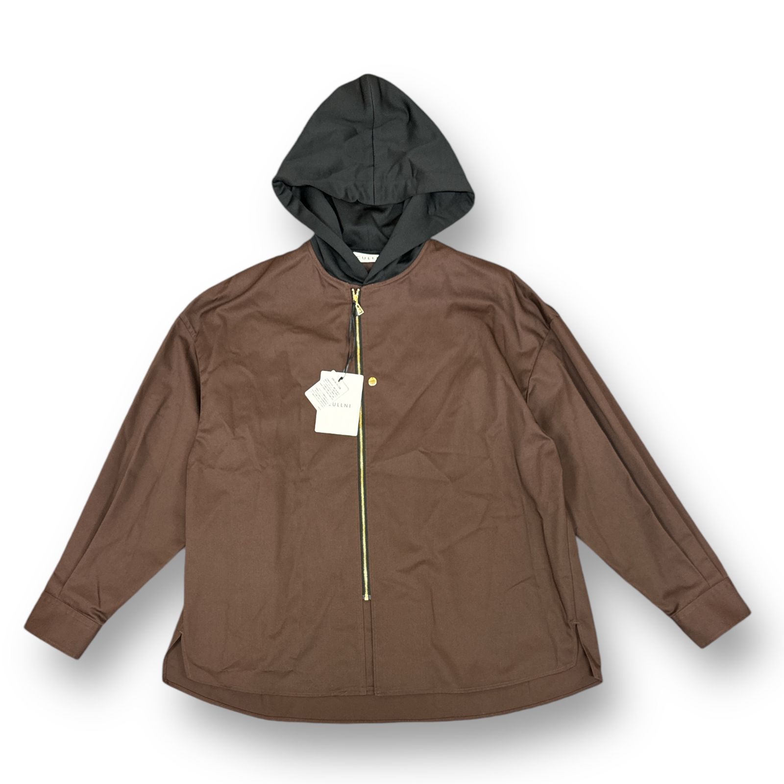 定価37400円 新品 CULLNI 23AW Chino Front Zip Hoodie チノフロント 