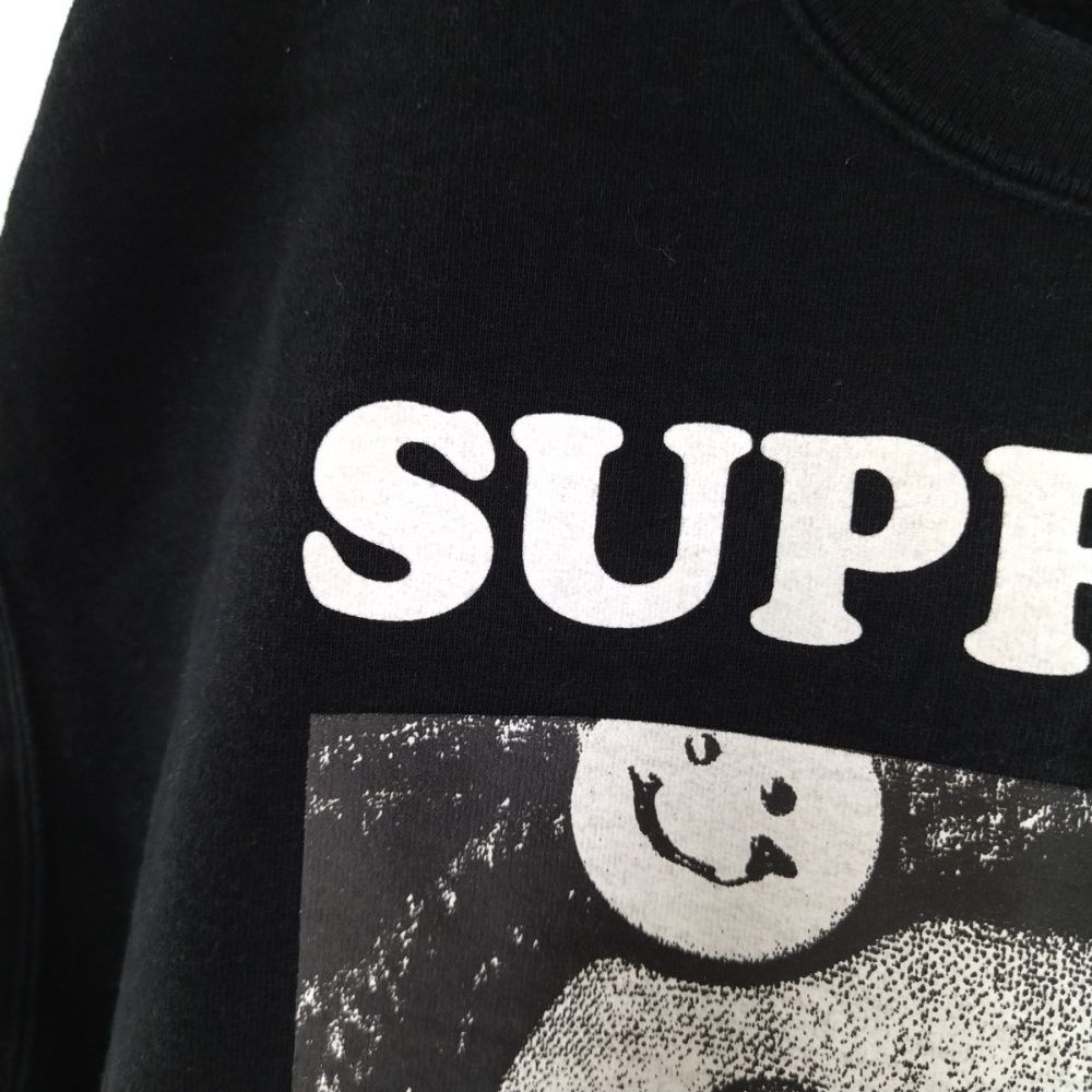 SUPREME (シュプリーム) 21SS ×HYSTERIC GLAMOUR Crewneck ヒステリックグラマー グラフィックプリントクルーネック スウェットトレーナー ブラック - メルカリ