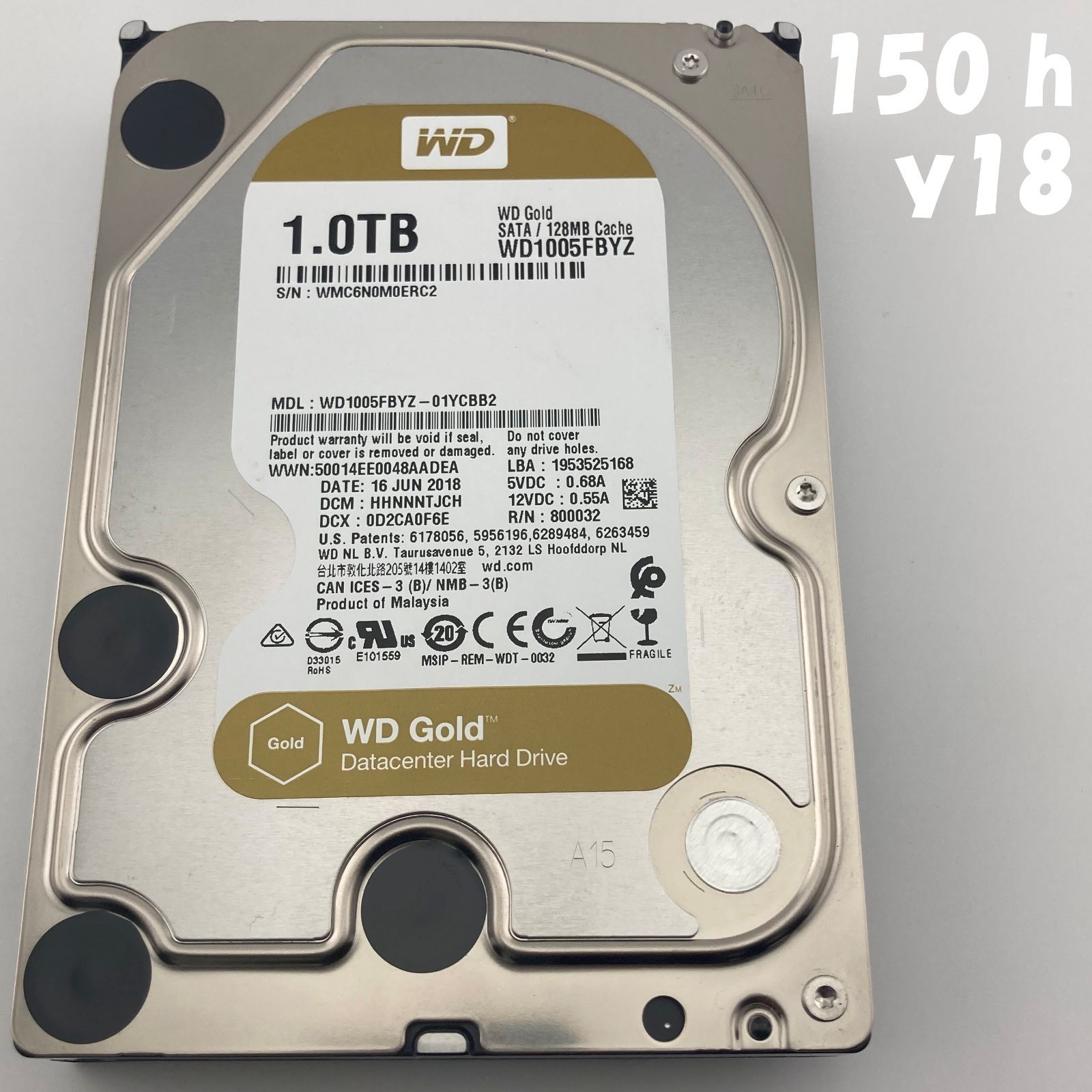 Western Digital Gold 1TB 3.5