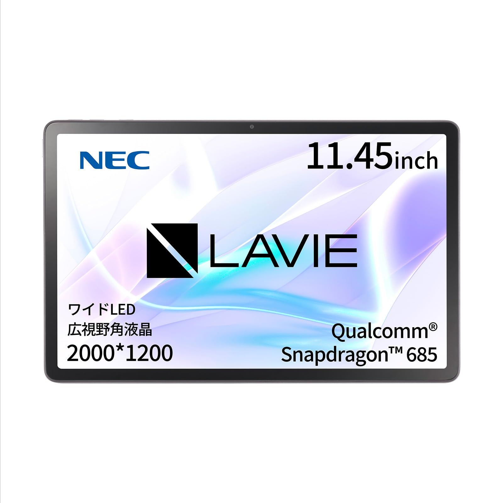 NEC LAVIE T11 タブレット 11.45インチ wi-fiモデル Android 14 Snapdragon685 6GB 128GB LED 広視野角液晶 ルナグ ハイパフォーマンス 11.45inch|Android14|6GB|128GB