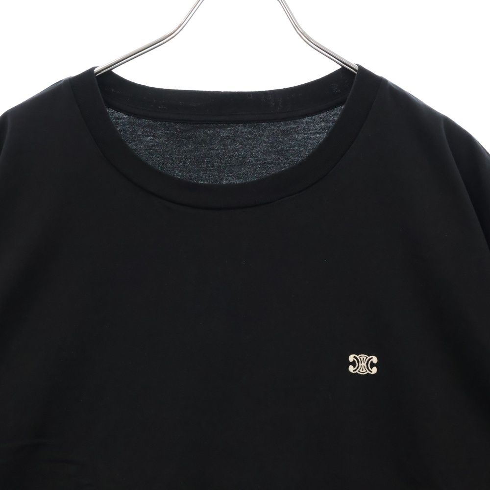 CELINE (セリーヌ) 24AW フロントロゴエンブロイダリー 半袖Tシャツ