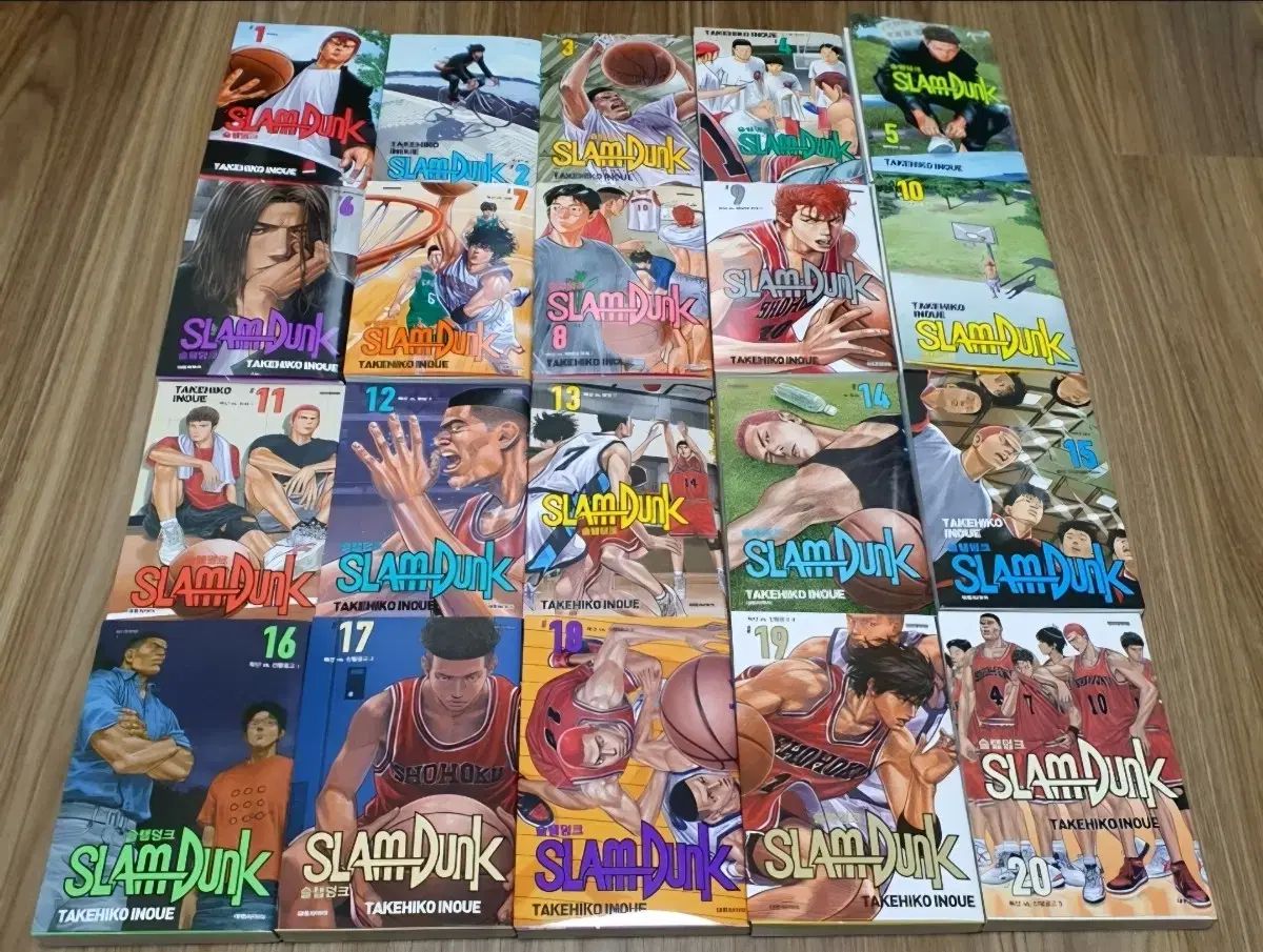 スラムダンク 新装版 1-20 全巻セット 漫画 新装版 スラムダンク全巻