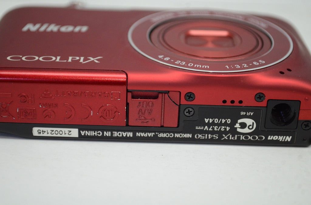 良品 Nikon COOLPIX S4150 ニコン コンパクトデジタルカメラ レッド 元