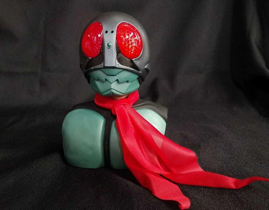 【希少品】ユニファイブ 仮面ライダー 旧1号 後期タイプ 胸像 フィギュア ユニファイブ 仮面ライダー 旧1号 後期タイプ 胸像 レア - メルカリ