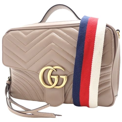 GUCCI(グッチ) GGマーモント 2WAY ショルダーバッグ ショルダー