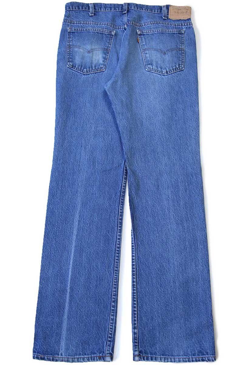 80s USA製 Levi'sリーバイス 517 デニムパンツ カスタム W36 L34