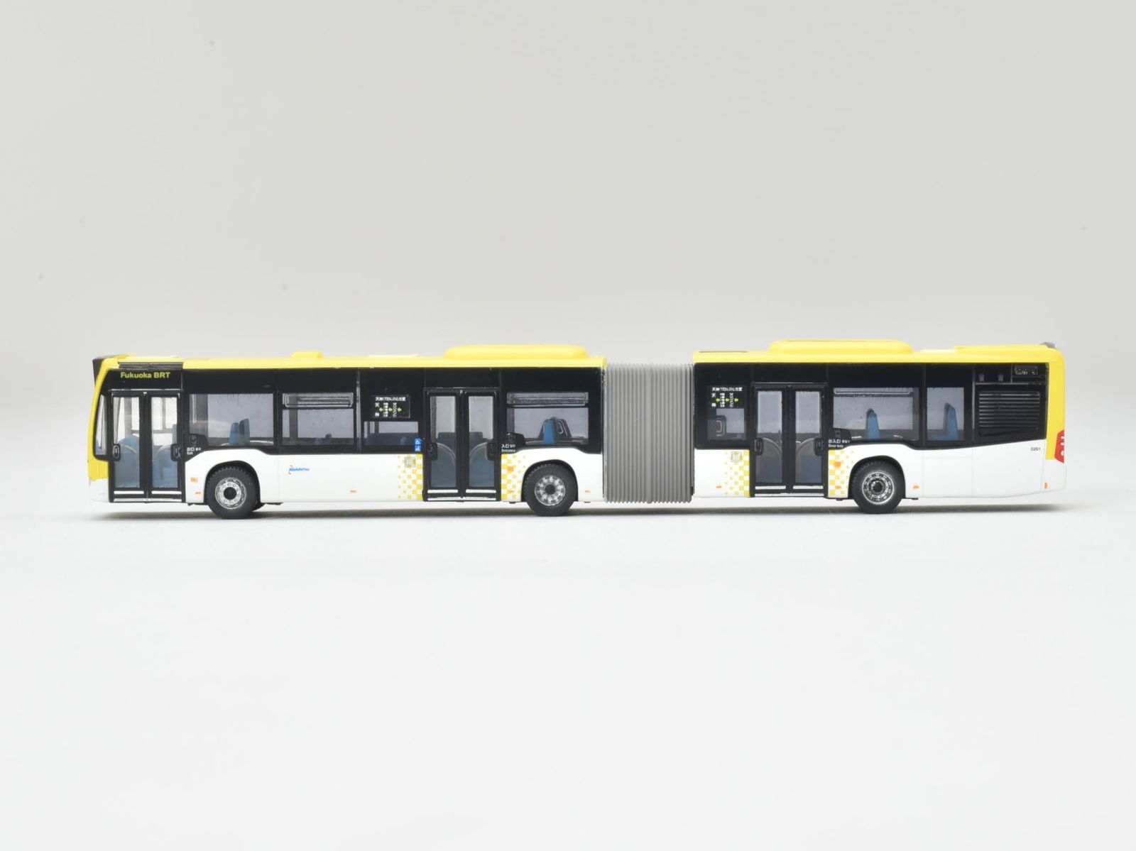 バスコレクション 西鉄 福岡BRT 連節バス ベンツ シターロ 2台セット