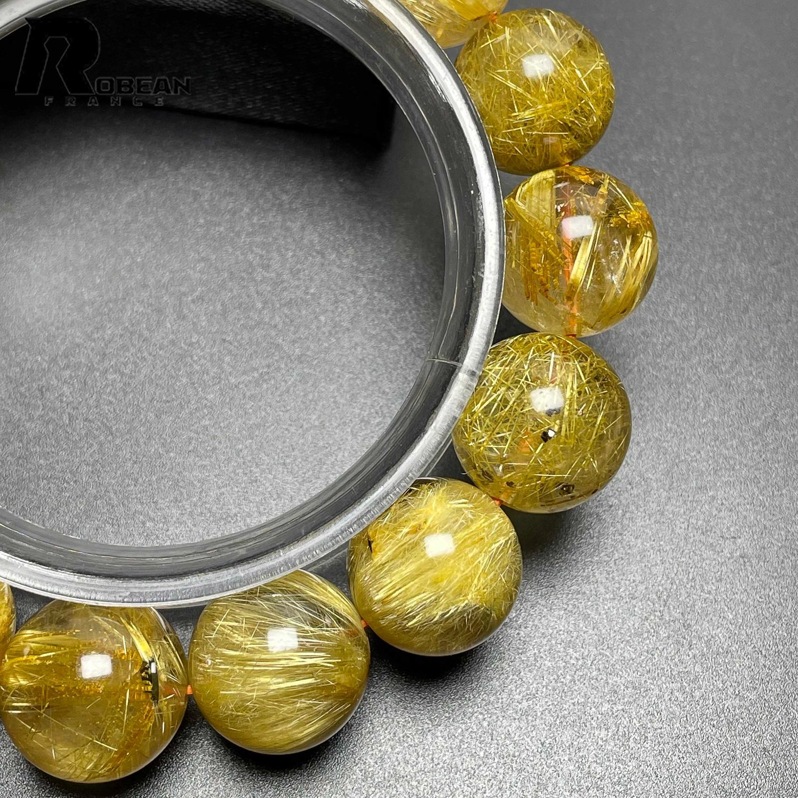 絶賛 EU製 定価34万円☆ROBEAN・極!極満針ルチルクォーツ☆