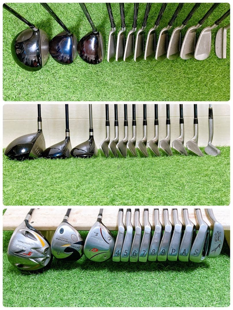 H7 テーラメイド 初心者オススメ ゴルフ クラブセット メンズ 13