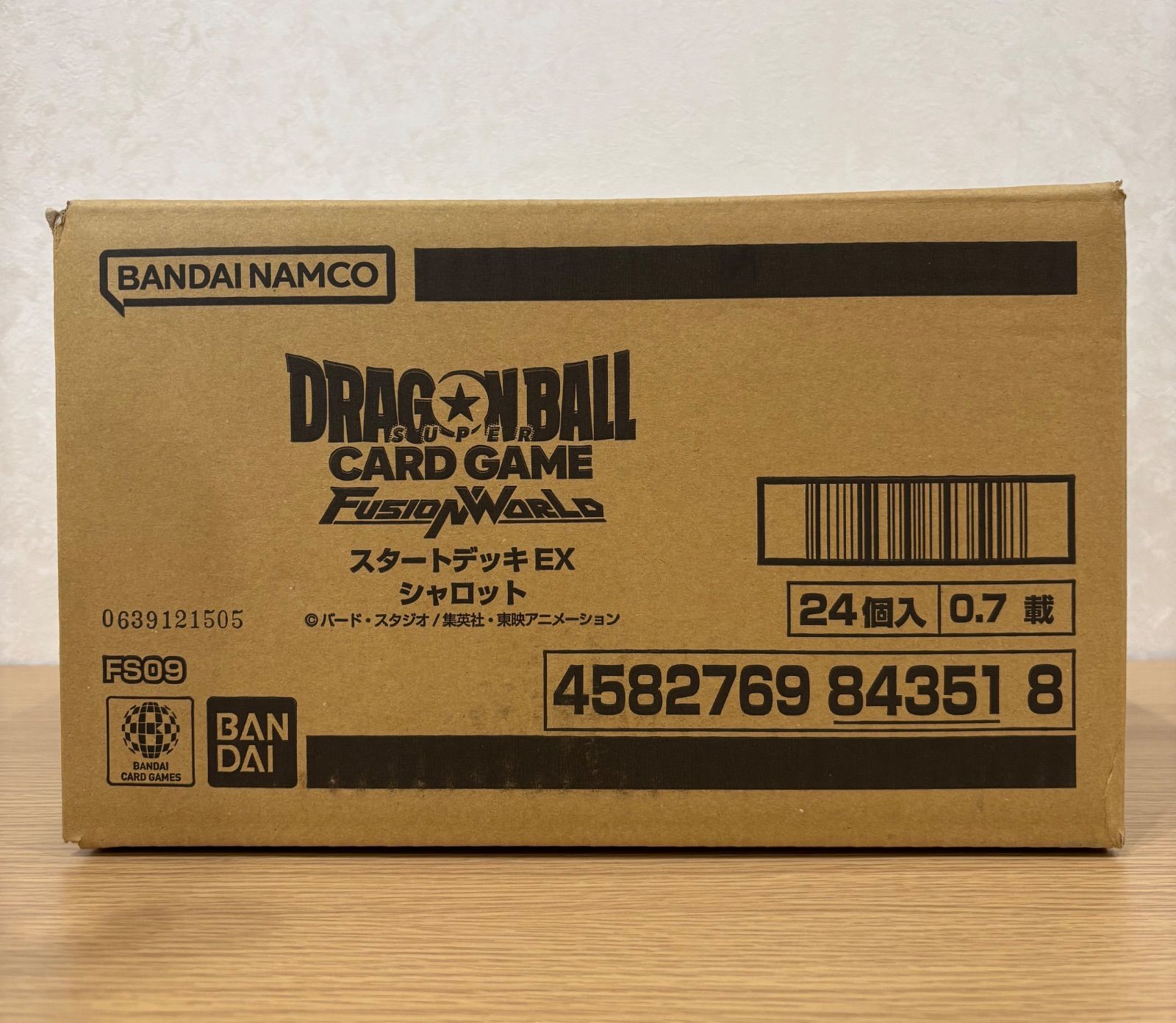 1カートン ドラゴンボールスーパーカードゲーム フュージョンワールド スタートデッキEX シャロット FS09