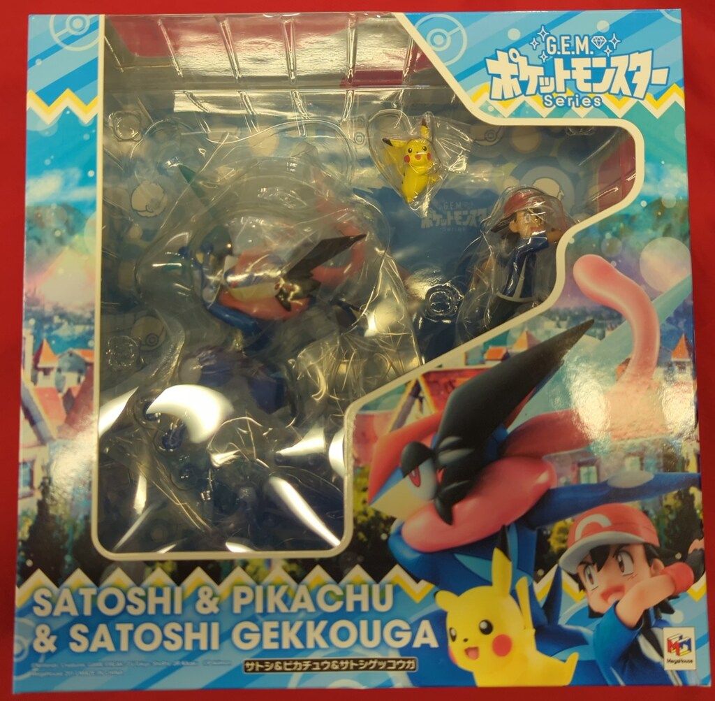 メガハウス G.E.M. ポケットモンスター サトシ&ピカチュウ&サトシ 