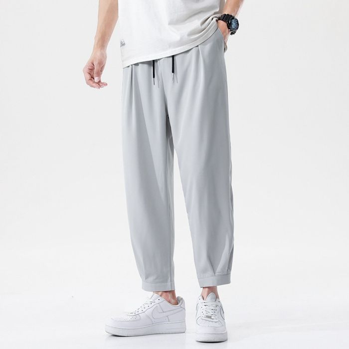 サルエルパンツ ワイドパンツ メンズ イージーパンツ チノパン 7分丈 9