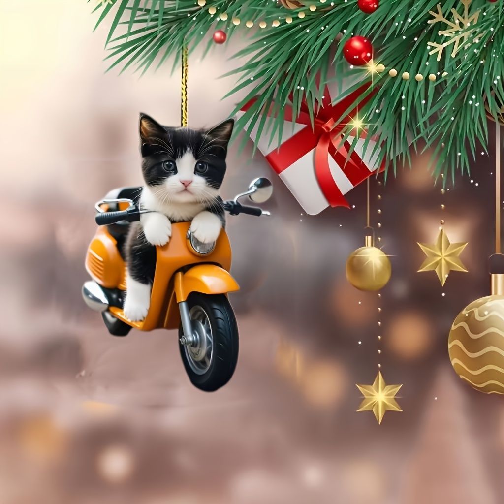 金属製バイクアート 猫とキャラクター付き 金属製バイクアート 猫とキャラクター付き