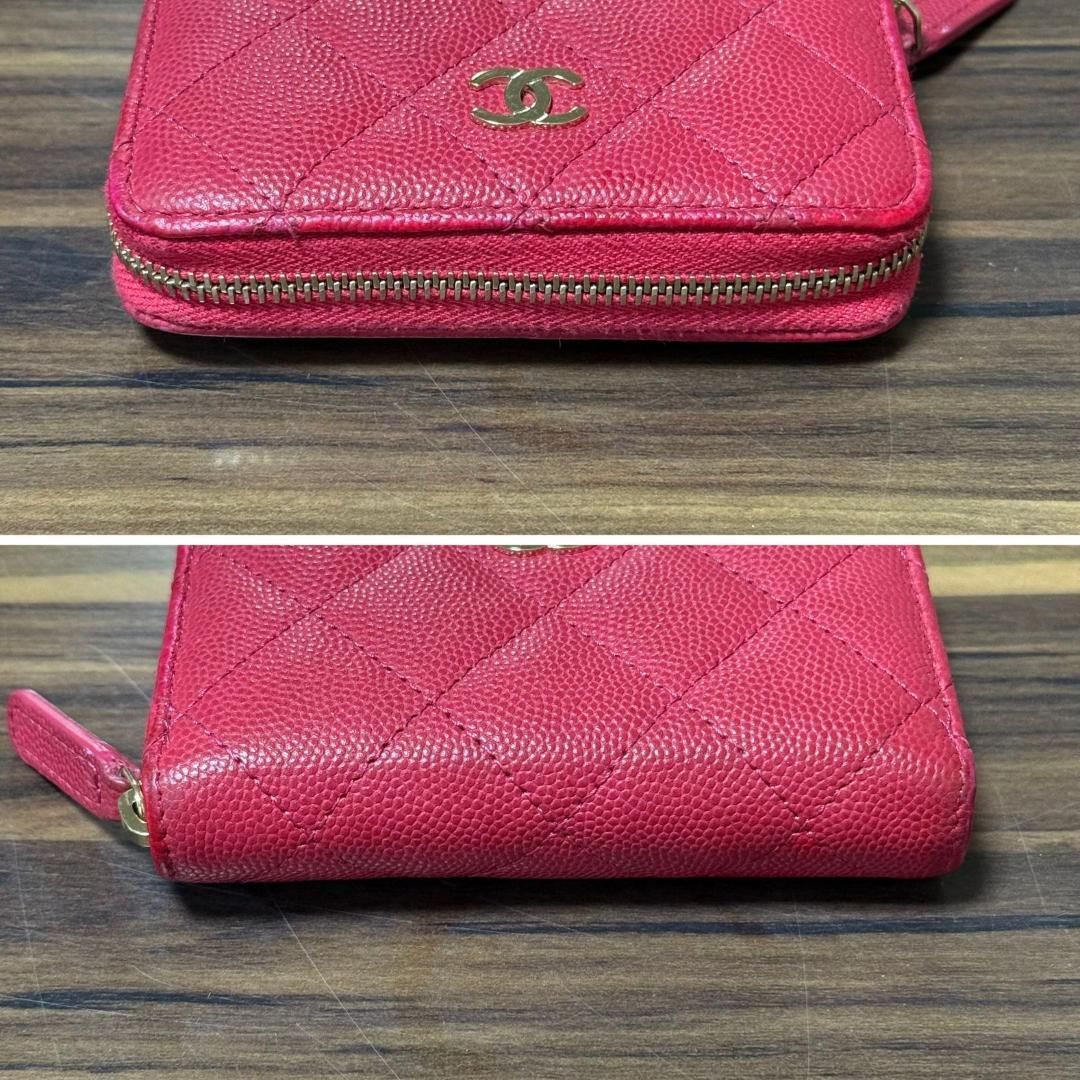 ⭐️美品 シールあり⭐️CHANEL シャネル コインケース キャビアスキン 